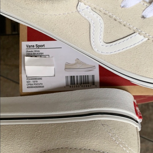 • VANS SPORT SUEDE WHITE wmns - Picture 12 of 16